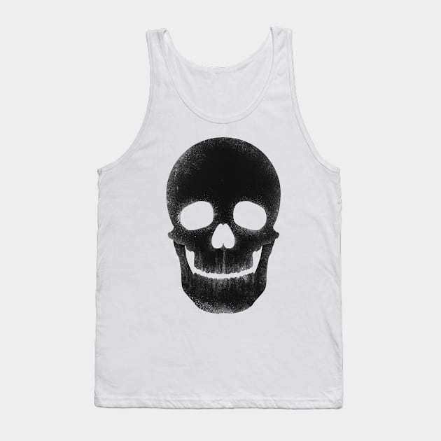 Skull Tank Top by KristjanLyngmo